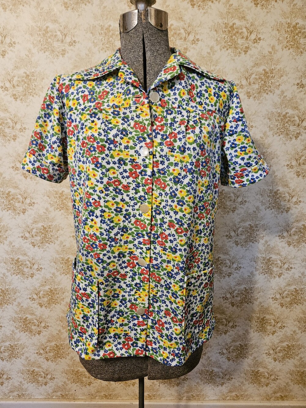 Vintage Mid-Century Short-Sleeve Shirt